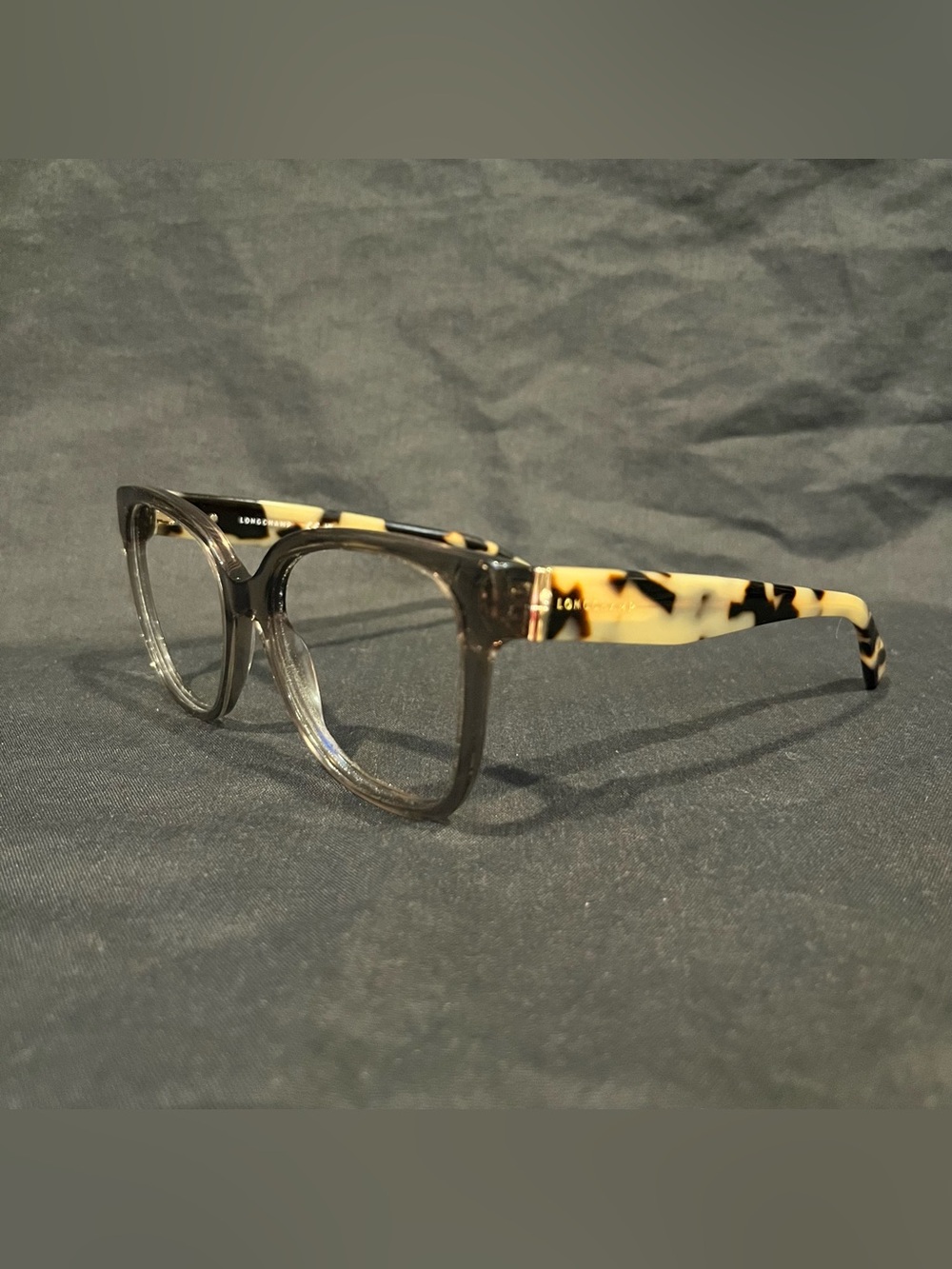 Longchamp Tortoiseshell Frames Women's Designer Glasses - Brown/Cream